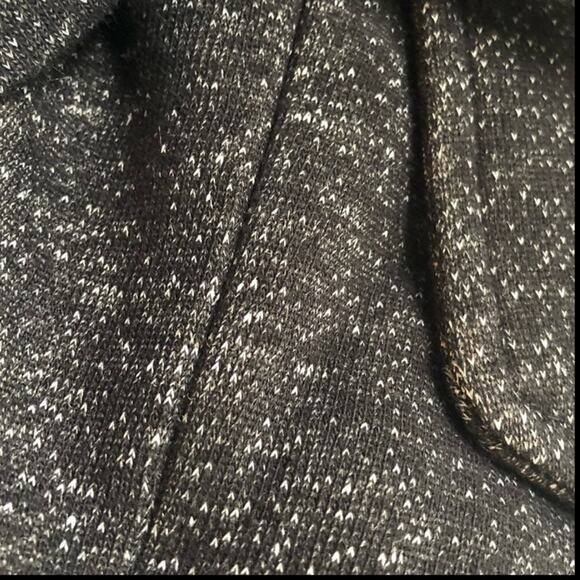 Jones New York Belted Pea Coat Jacket Size Small Charcoal Fabric Coat with Hood - Picture 12 of 16